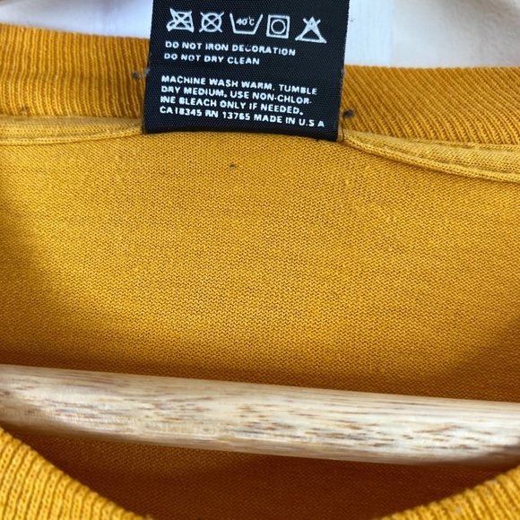 Vintage Screen Stars 90s West Las Vegas Reunion T Shirt Stitch Yellow Large - Picture 4 of 11